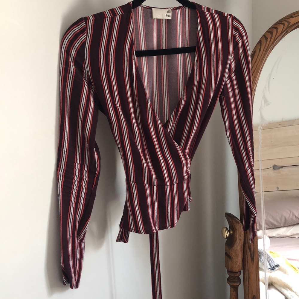 Wilfred Free Wrap Blouse